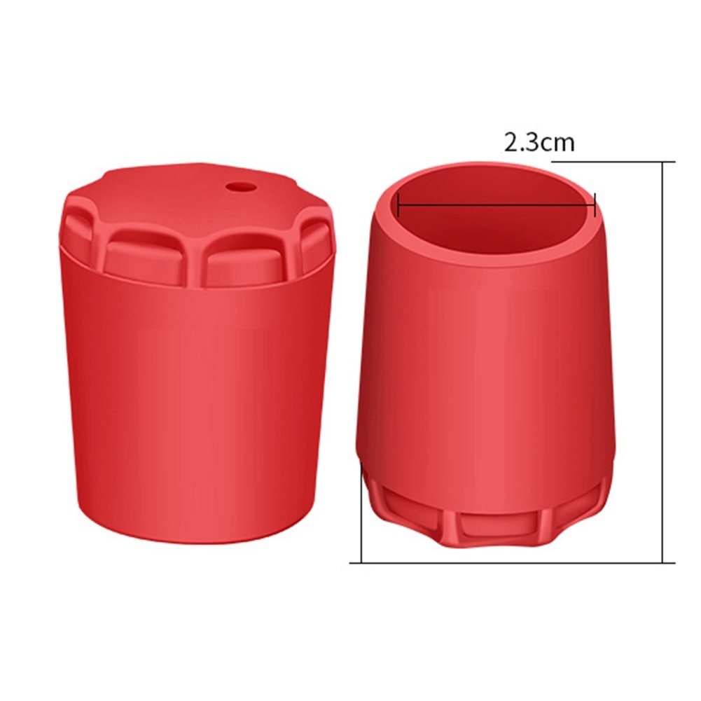 Effective Silicone Protector for Fishing Rod Ends 4pcs with Drainage Holes