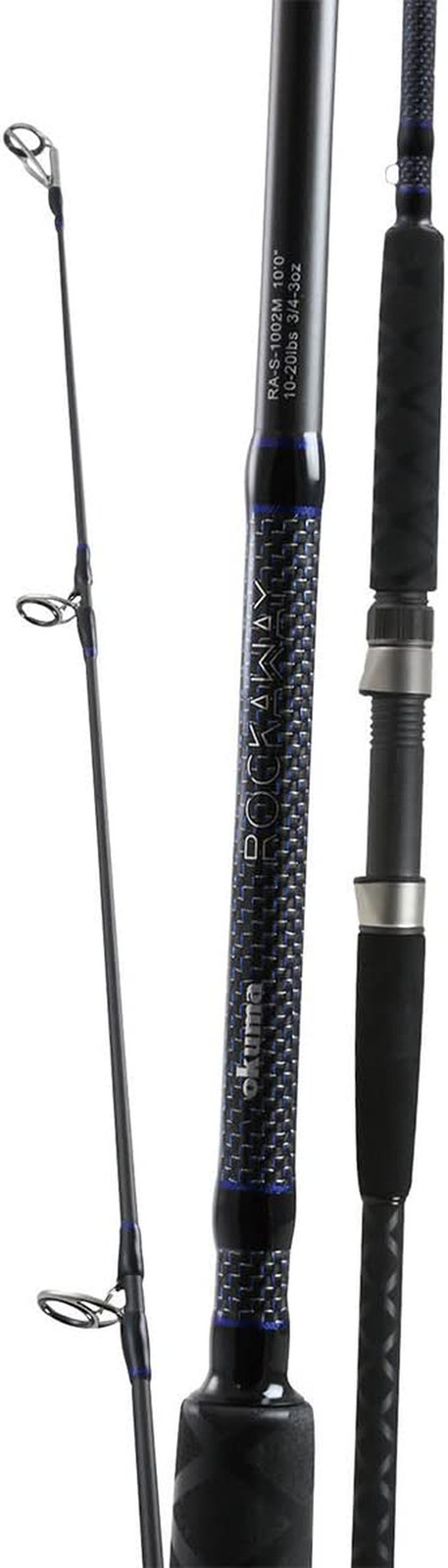 2PC Saltwater Surf Rod Lightweight Carbon Fishing Pole Spinning 8 9 10 11 12 FT
