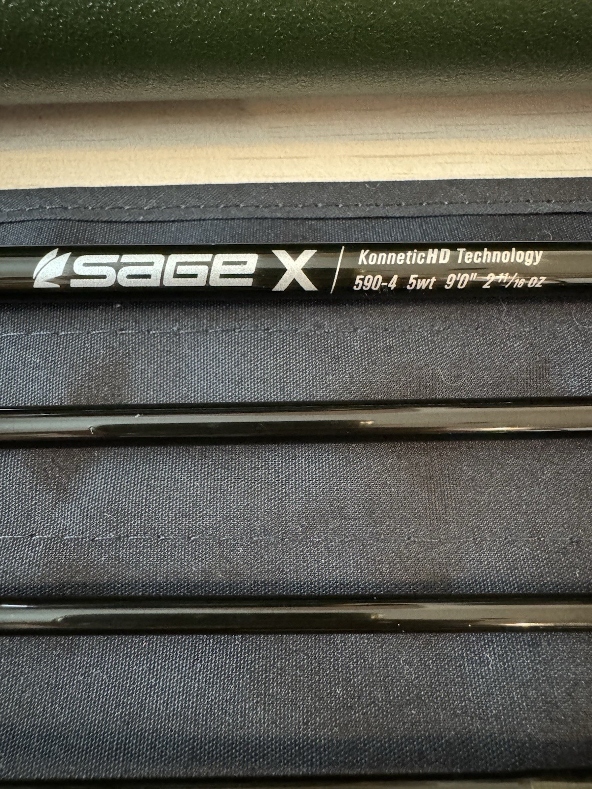Sage X 590-4 5wt Fly Fishing Rod
