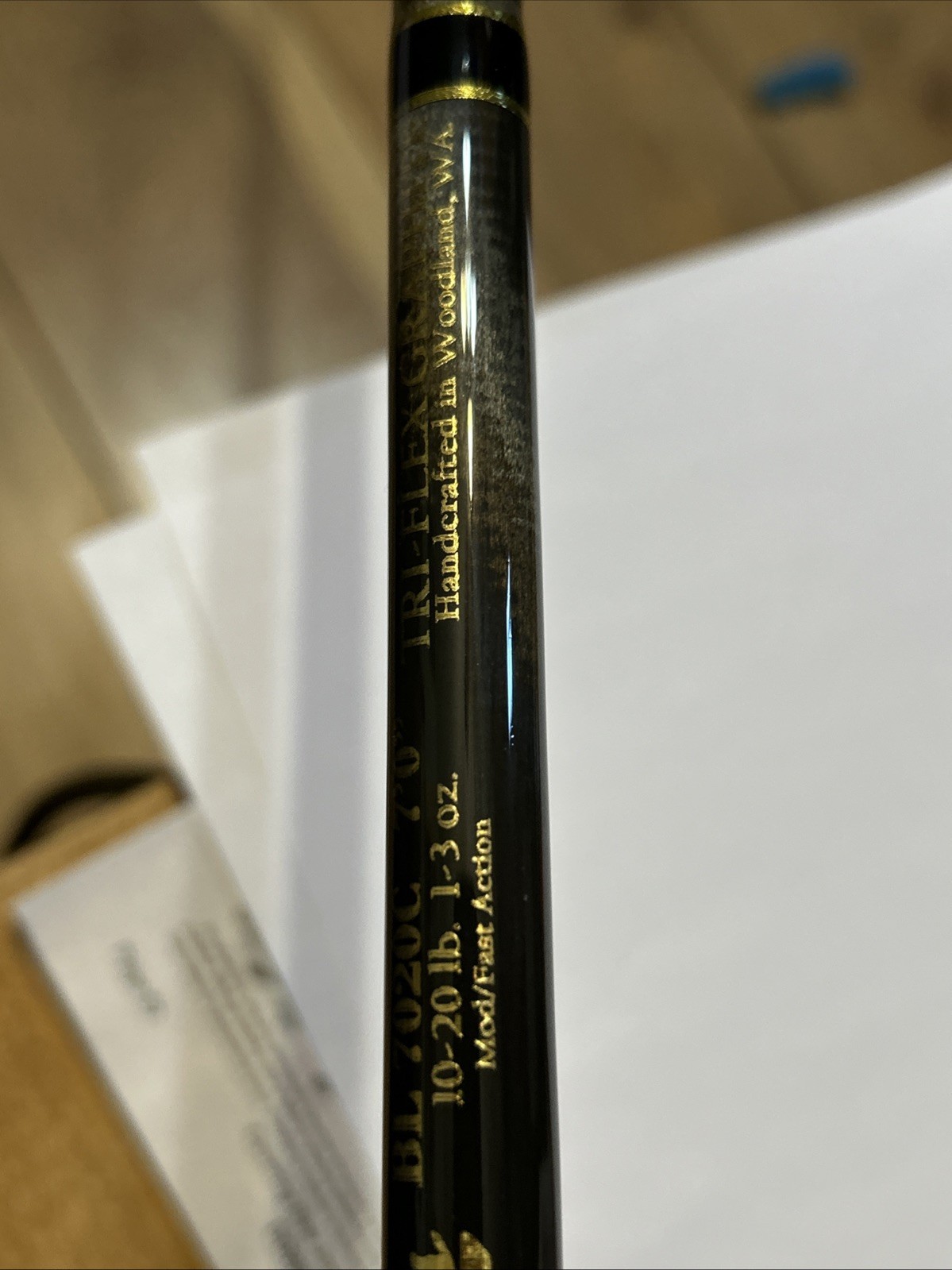 Lamiglas Tri-Flex BL7020C 7’ Casting Rod 10–20lb 1–3oz Mod/Fast – USA