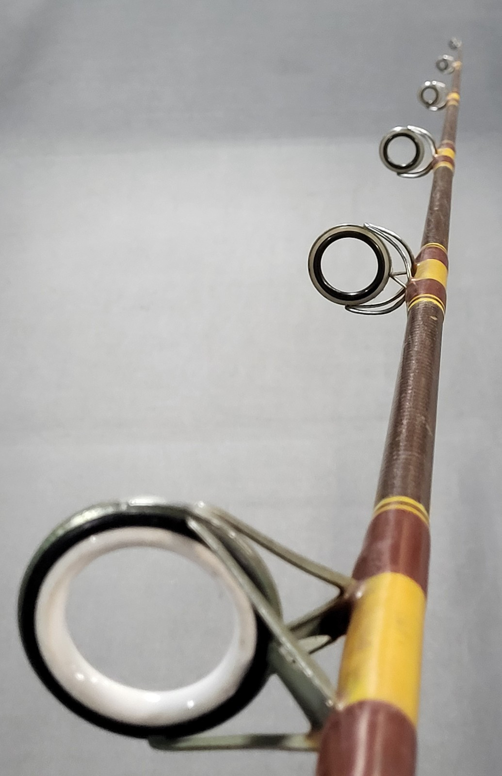 Sam Scott Palm Beach Original 7’6″ Spinning Rod, Split Foam Grip, 6 Guides, EX