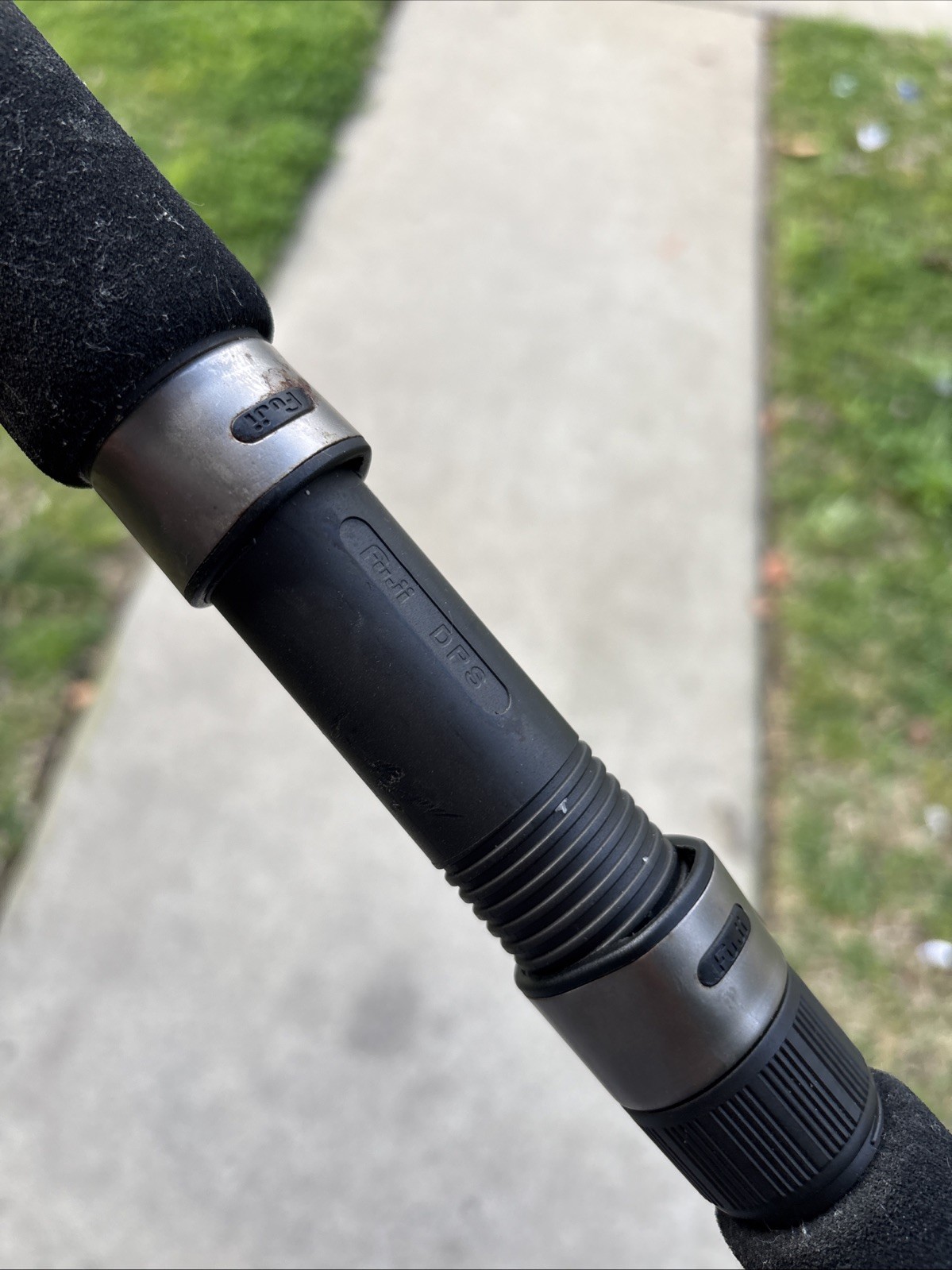 Calstar Grafighter 870L 7’ 15-30LB 1-Piece Fishing Rod USA READ 2 DAMAGED GUIDES