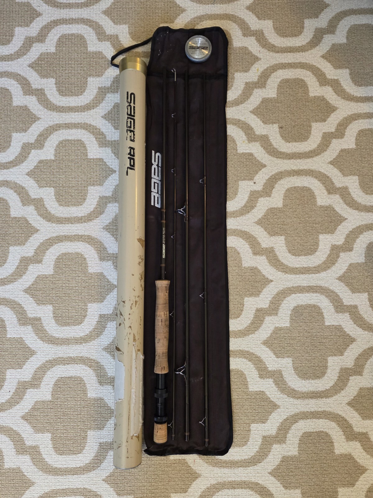 sage graphite III fly rod 4pc GFL 890-4 Rpl Great Condition