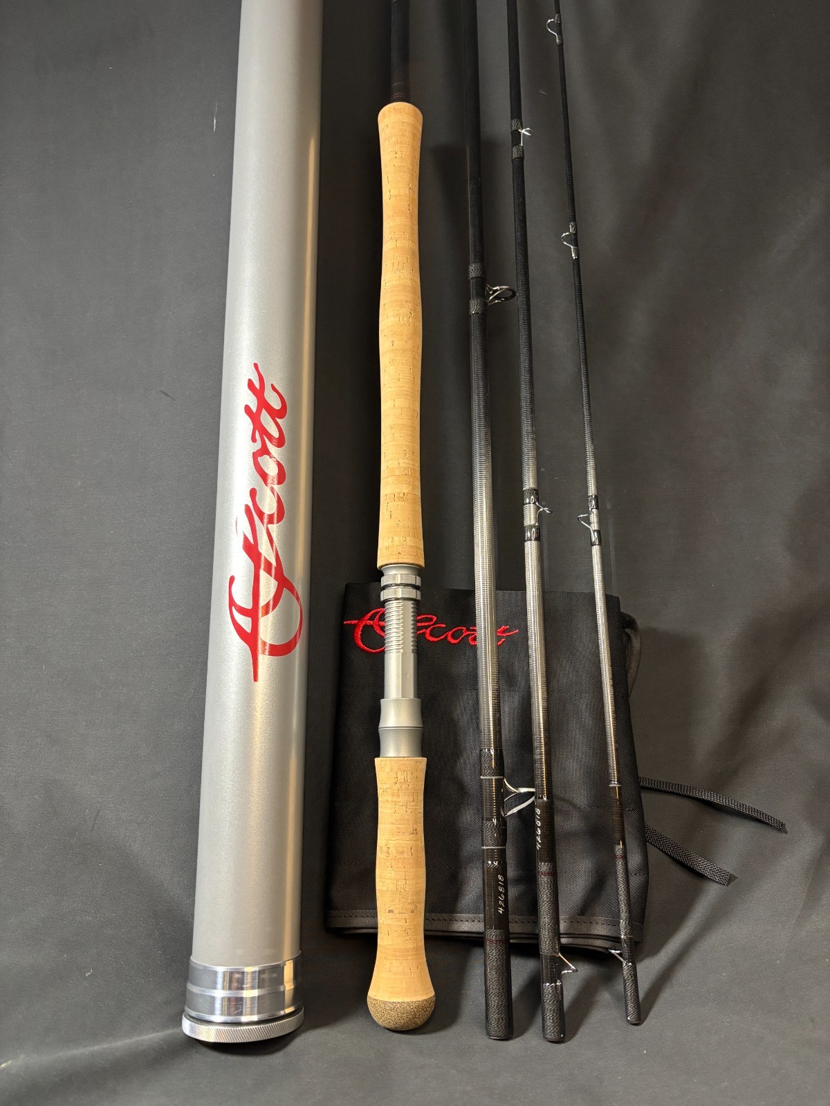 Scott T3h 1357/4 13ft 6in 7wt 4pc Excellent Condition Fly Rod/Serial 426818