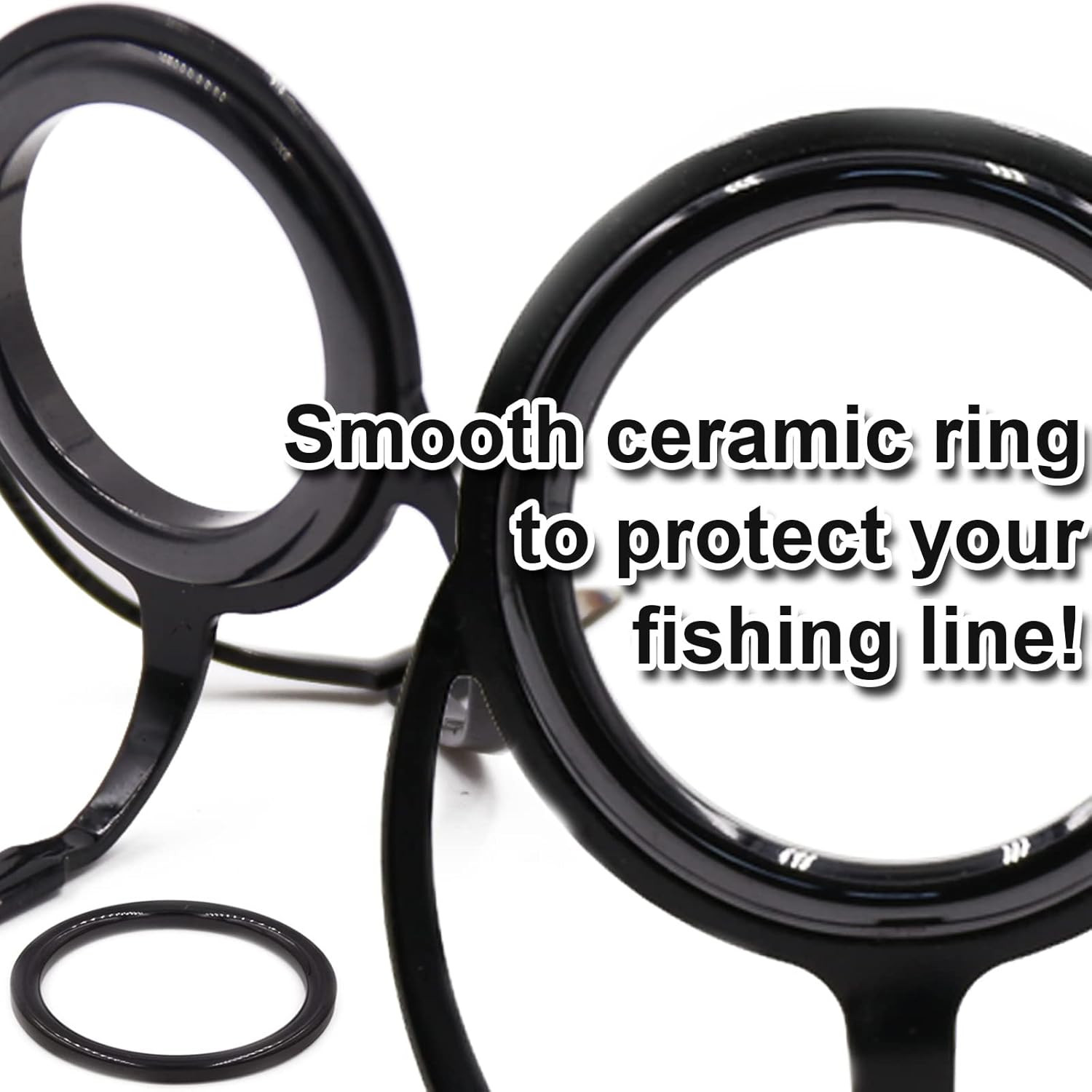 Fishing Rod Guides 50/100/120 Pcs Fishing Rod Repair Kit Spinning Rod Guides Sta