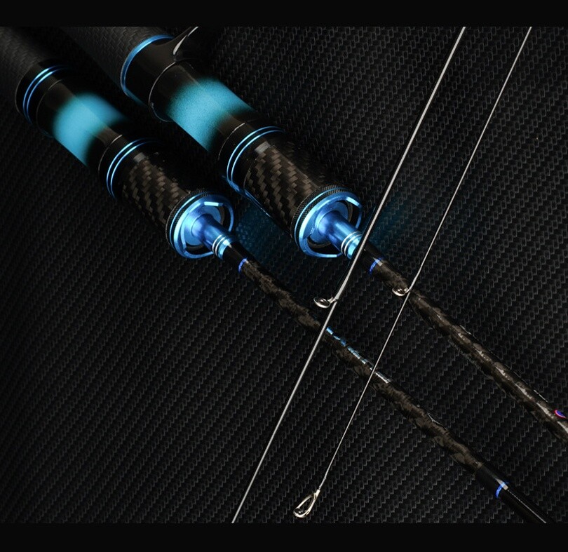 Carbon Fiber Fishing Lure Rod 1.5M 1.68M 1.8M Pole Spinning Casting Rod Lure Rod