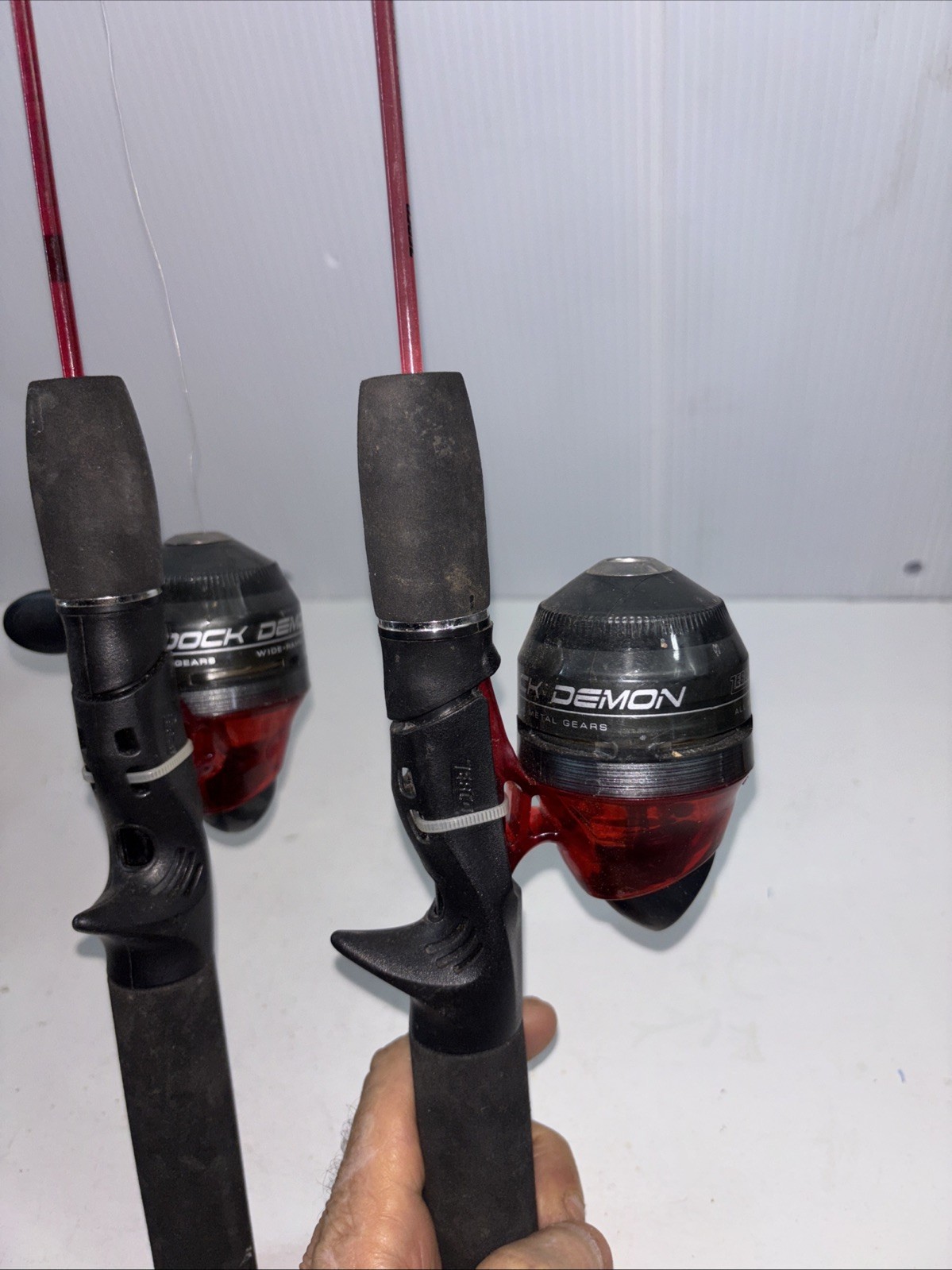 Zebco Demon Dock Fishing Rods (2) 30”