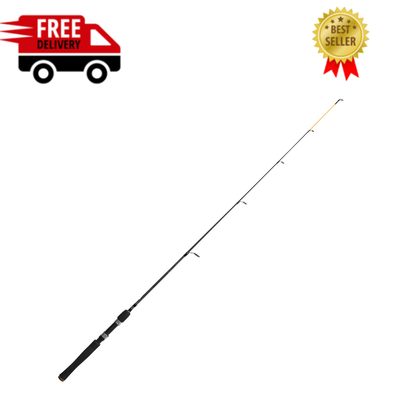 Ozark Trail 4’6″ Ultralight Action Grit Stick, Spin Fishing Rod