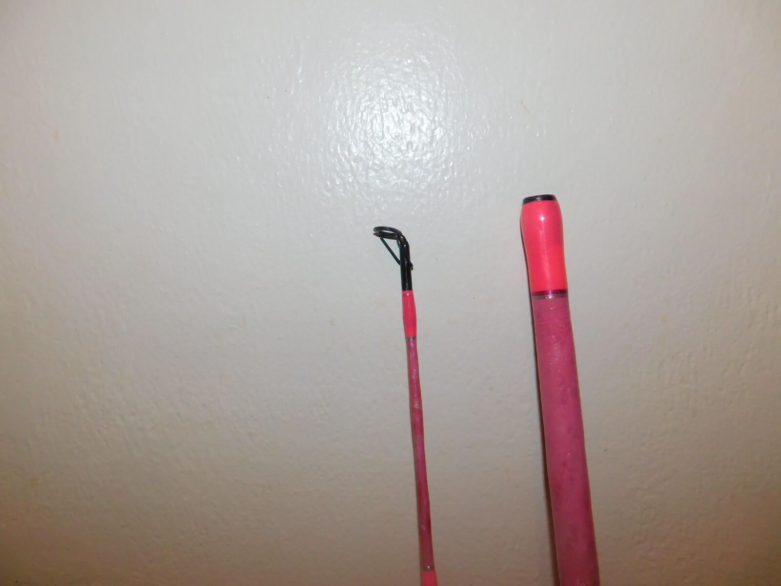 CUSTOM CASTING ROD 6’6″ 2 PC PINK PEARL MARBLE 10-20 LB NEW