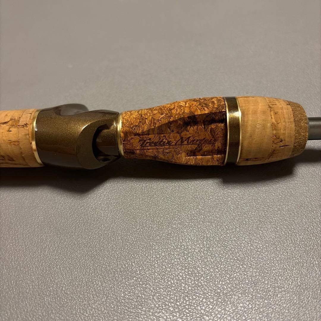 Abu Garcia Troutin Marquis Baitcasting Rod Cork Handle Wooden Reel Seat Used