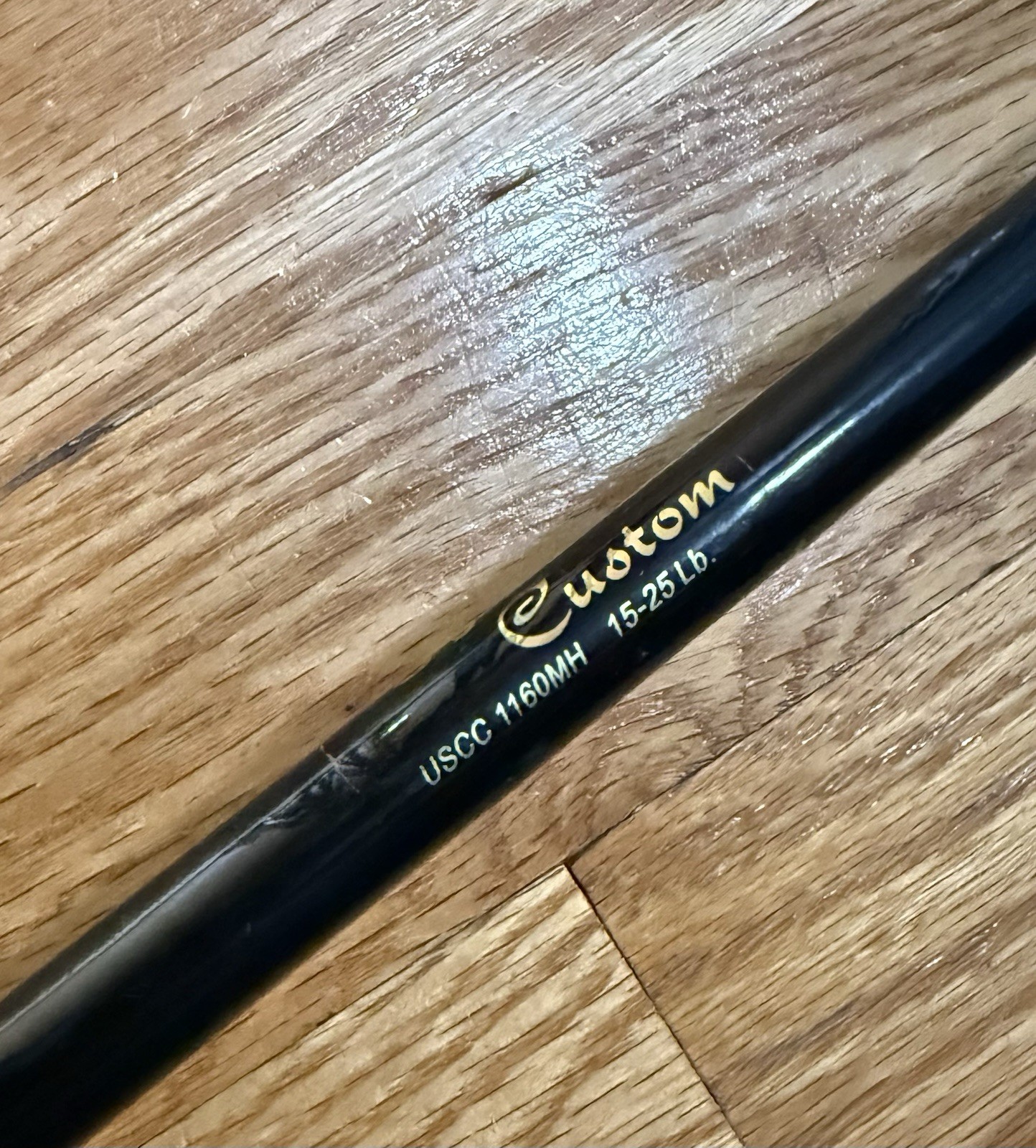 Ugly Stik Custom USCC-1160MH Spinning Rod 6’8″ MH Mod Fast 15-25lb 1pc(P/U)