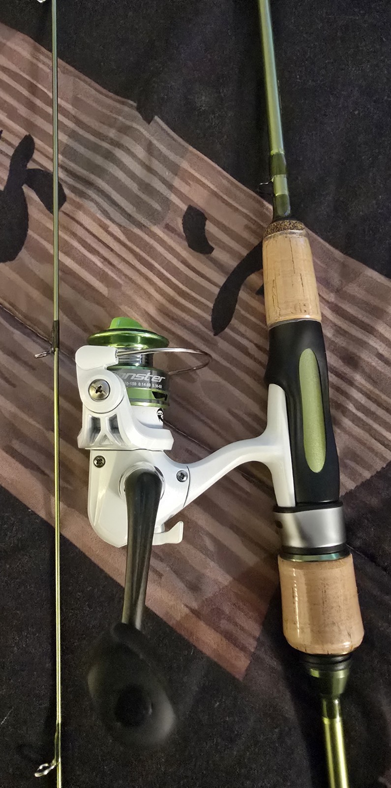 Wild Streams Ultralight Spinning&Casting Trout Rod, 2-Piece Fishing Rod for C…