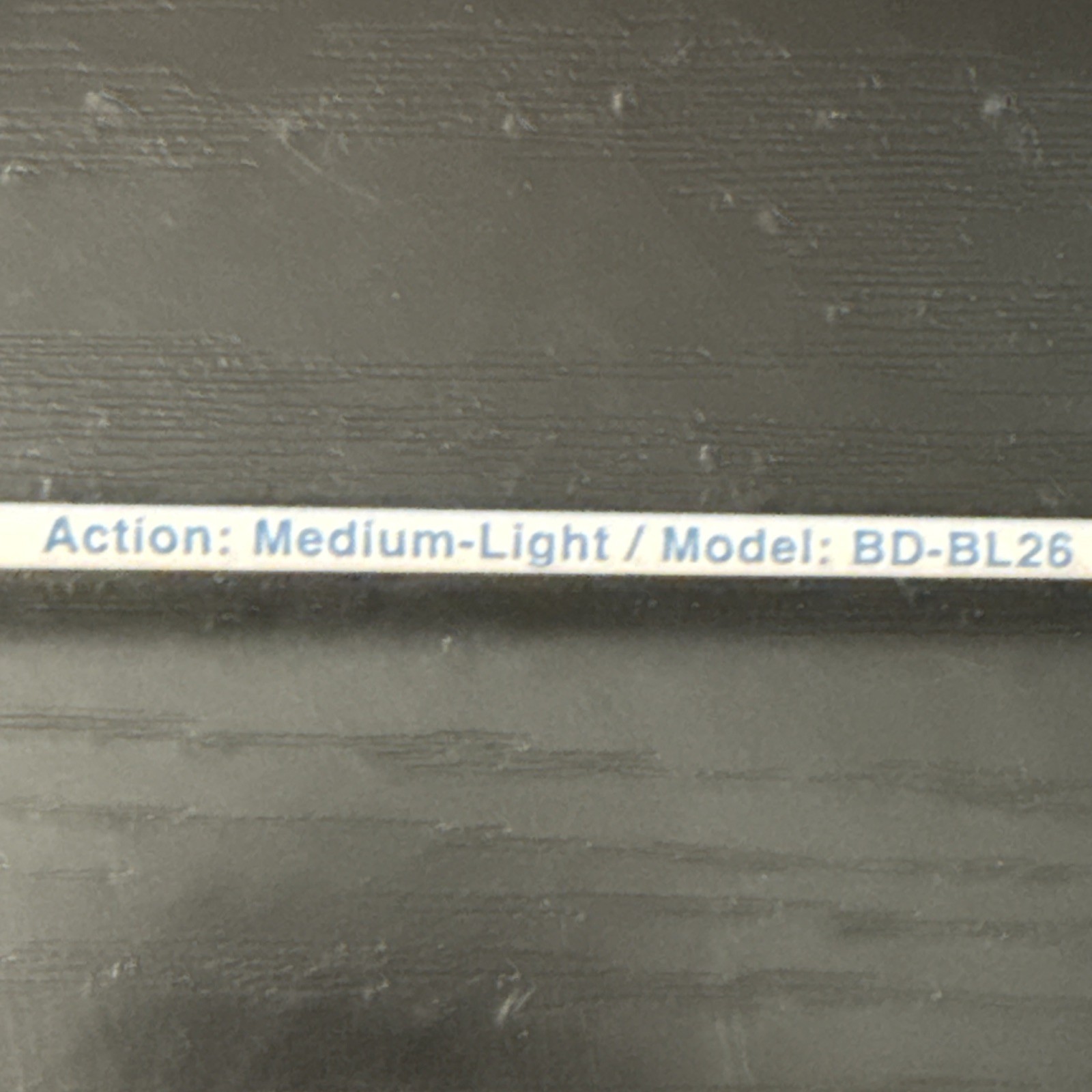 Busch Light Ice Fishing Rod 26” Medium-Light Beaver Dam Ice Or Dock Fishing NEW