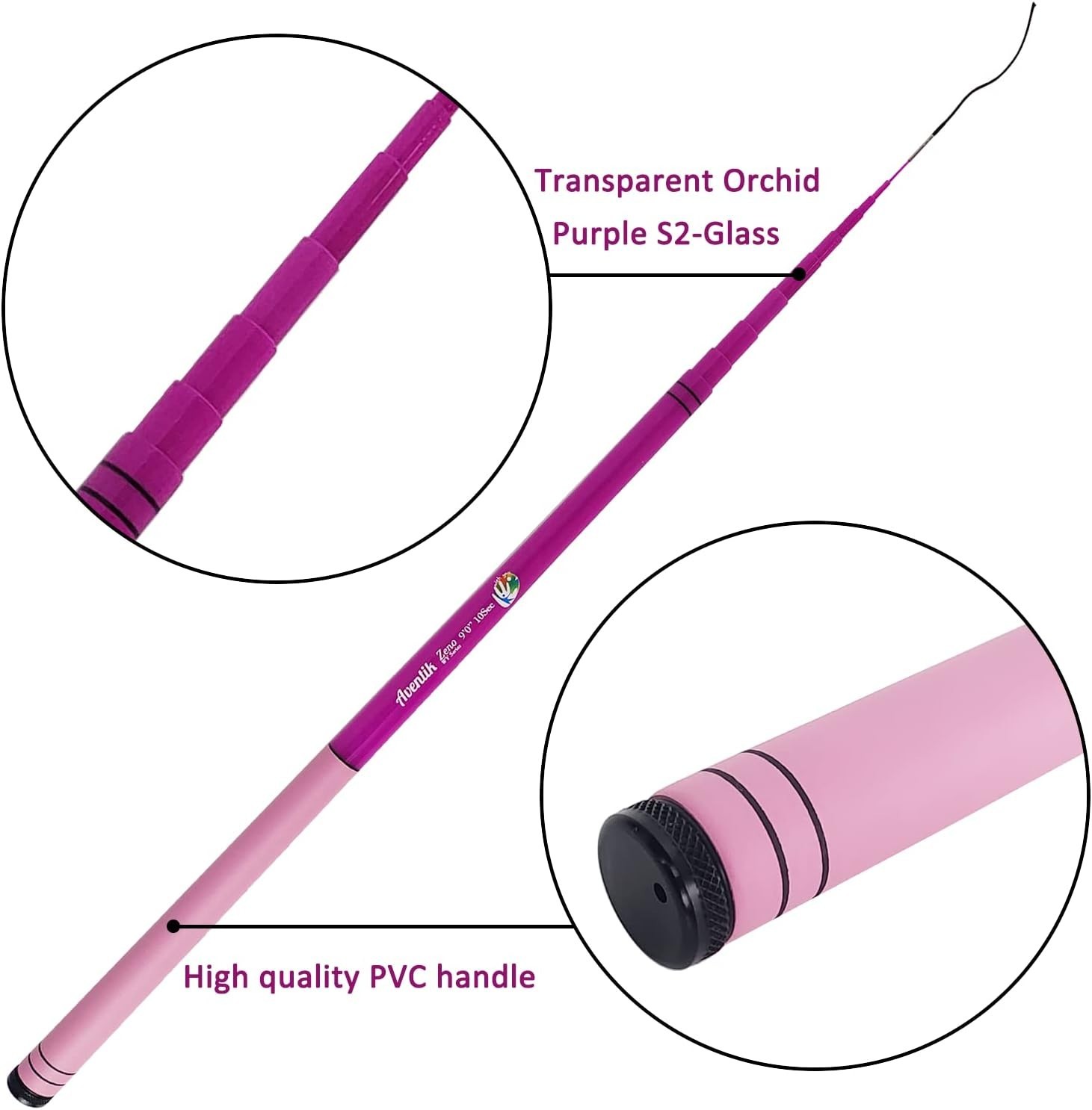 Lightweight 9ft/10ft Tenkara Fly Fishing Rod – Extra Sections & Compact Design