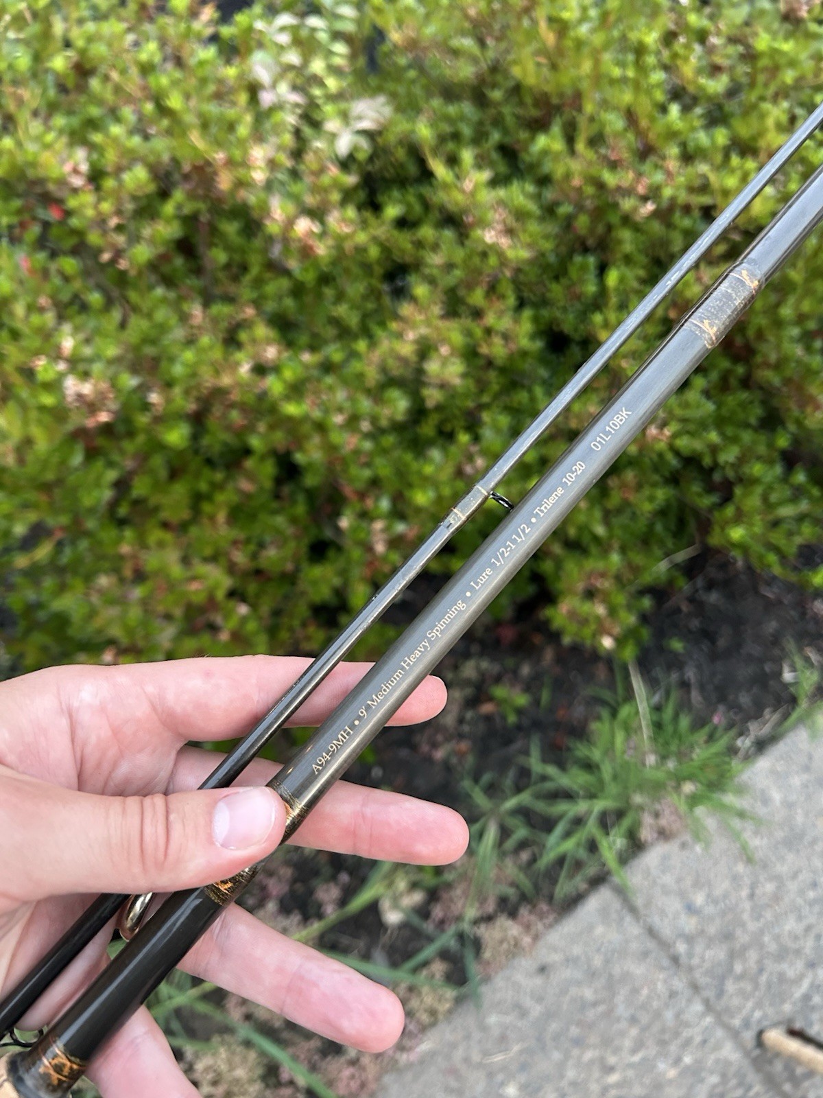 Berkley Air iM8 9’0” A94-9MH Medium Heavy 10-20lb Spinning Rod