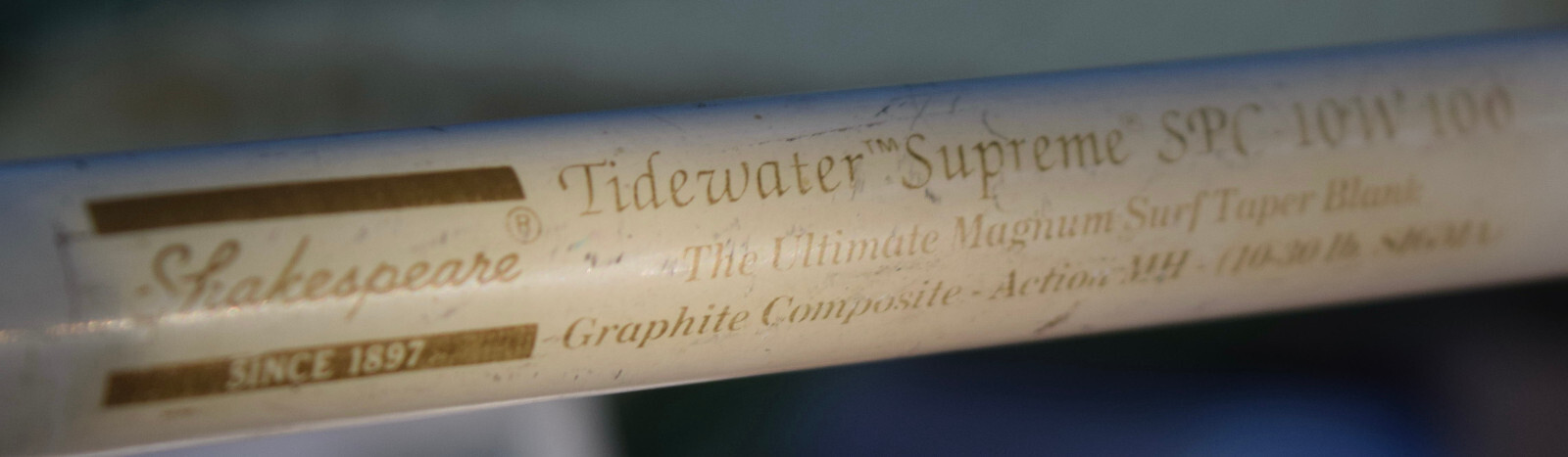 Shakespeare Tidewater Supreme SPC 10W 100 10-30lb Sigma fishing rod