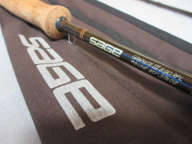 Sage Graphite III 890RPL #8 LINE 9’0″ 3 1/2 oz