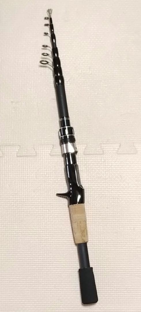 Baitcasting Rod 2.4m Compact, DIY Modified, Used, Raw Finish