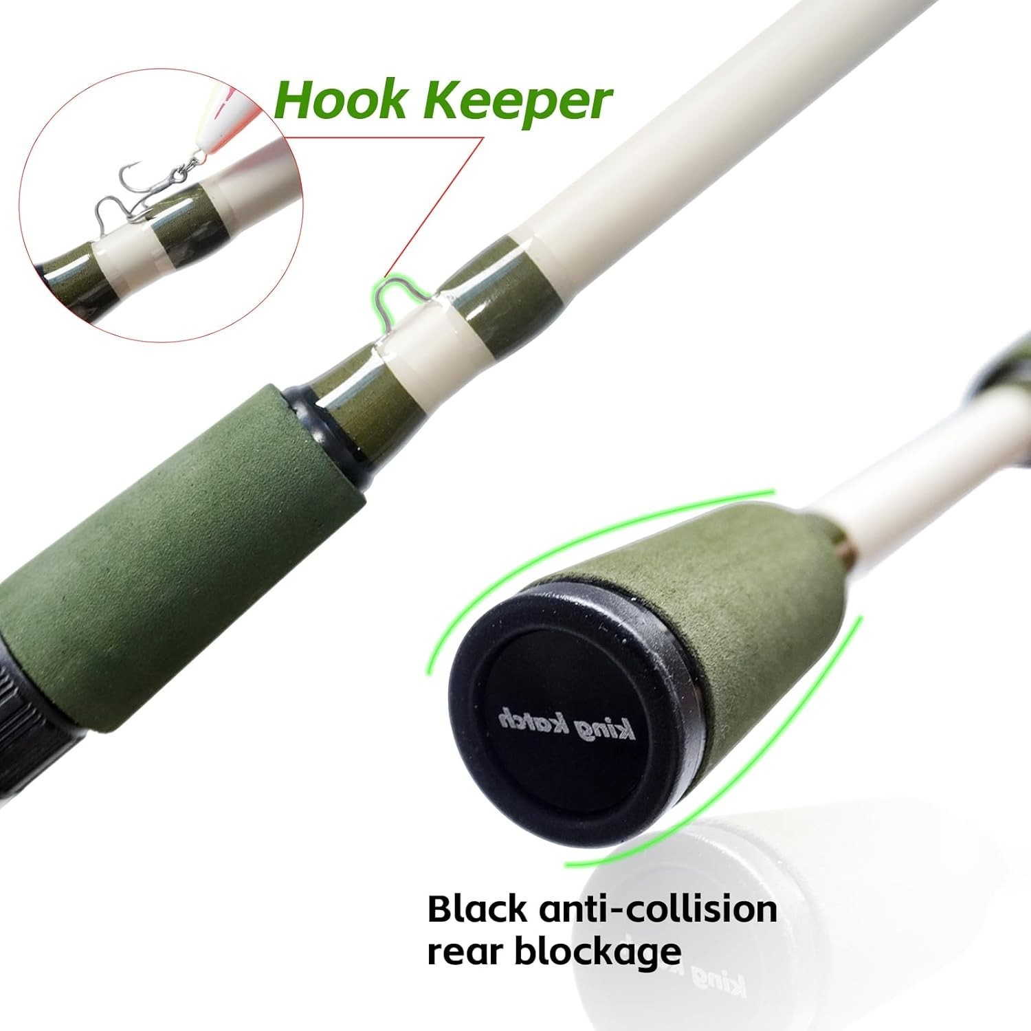 Gift-Ready 6’0″ Fishing Rod – Carbon Fiber for Superior Performance & Durability