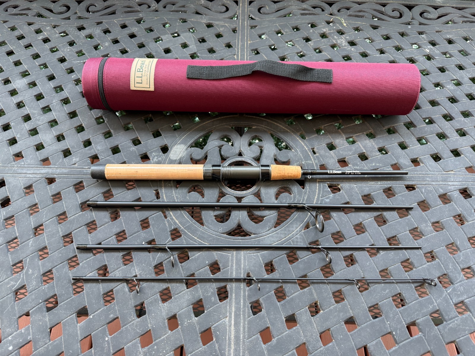 L.L. Bean Travel Series, 6’6″, Medium, Fast, 6-12lb, 1/4-5/8oz, Spinning Rod, 4p