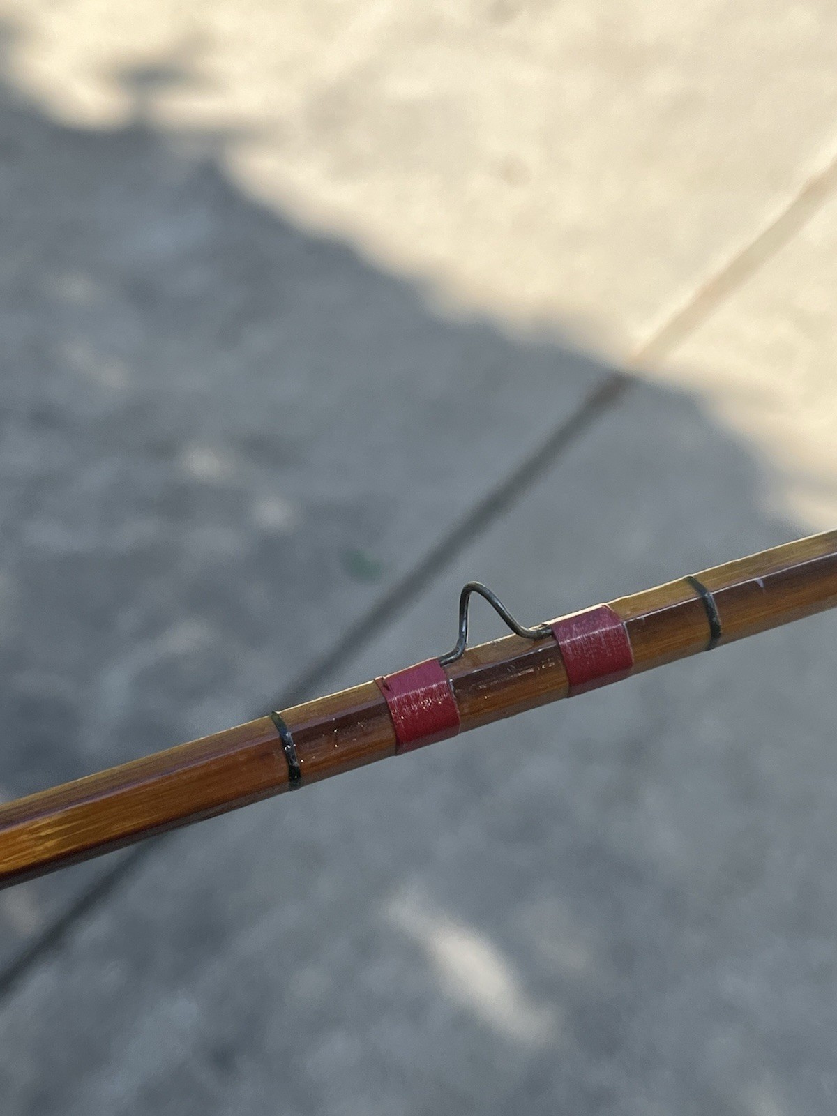 VINTAGE 4 PIECE BAMBOO MAYFLOWER FLY ROD 9ft (2 TIPS)