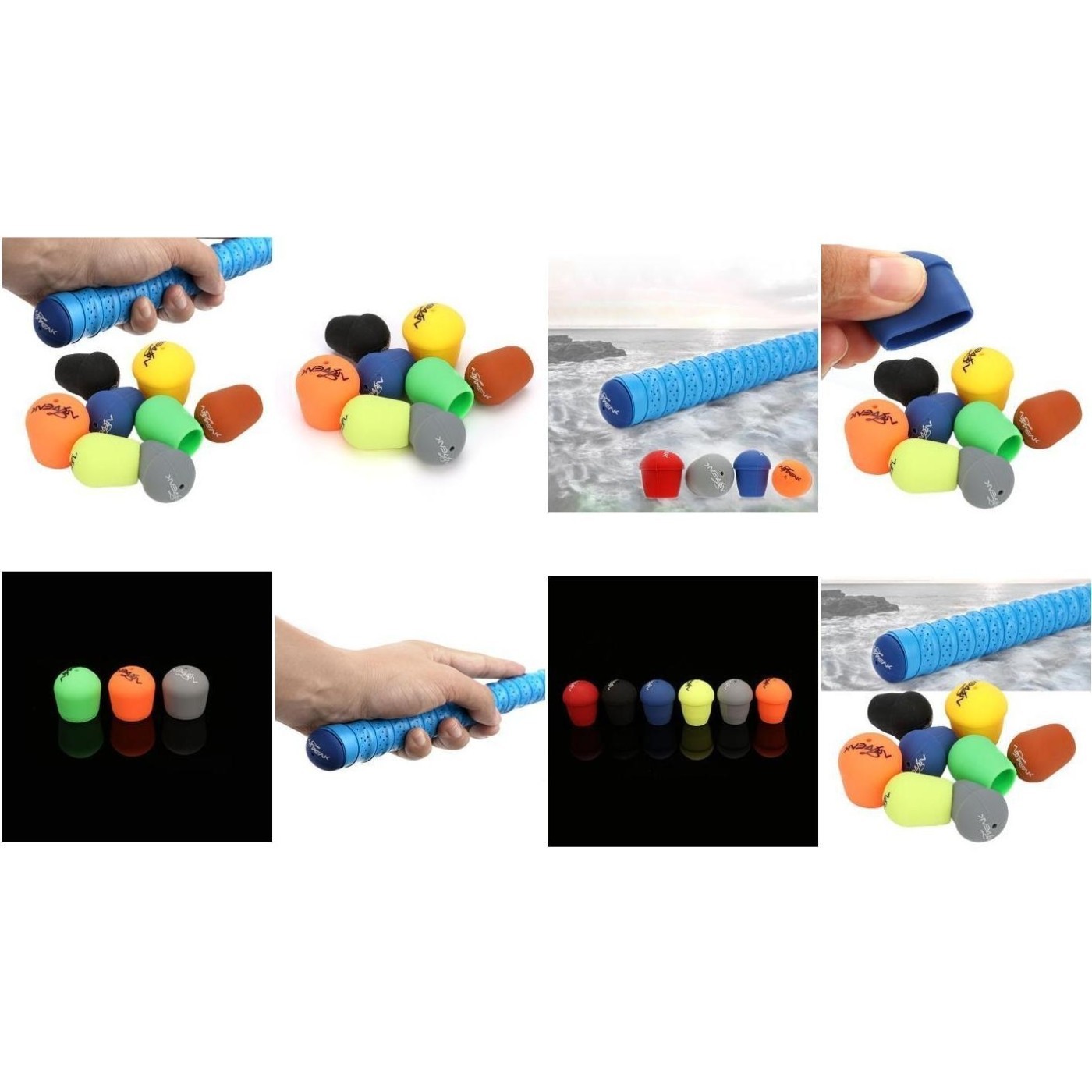 Rod Handle Protective Case Fishing Rod Handle Random Color S/M High Quality