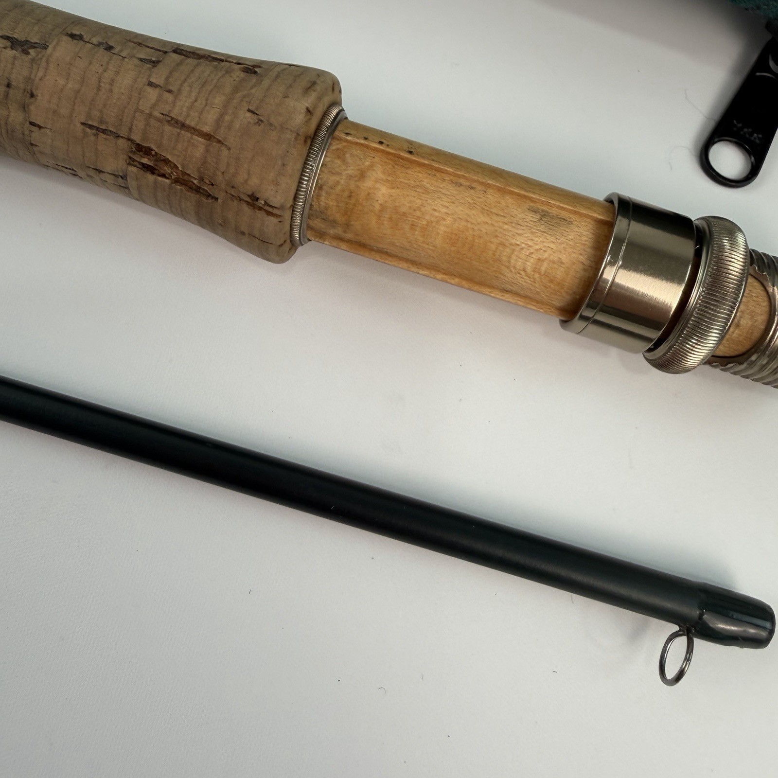 Vtg St Croix Legend Ultra Fly Fishing Rod UF865 8’6″ 5wt 2pc & Tube USA Y321
