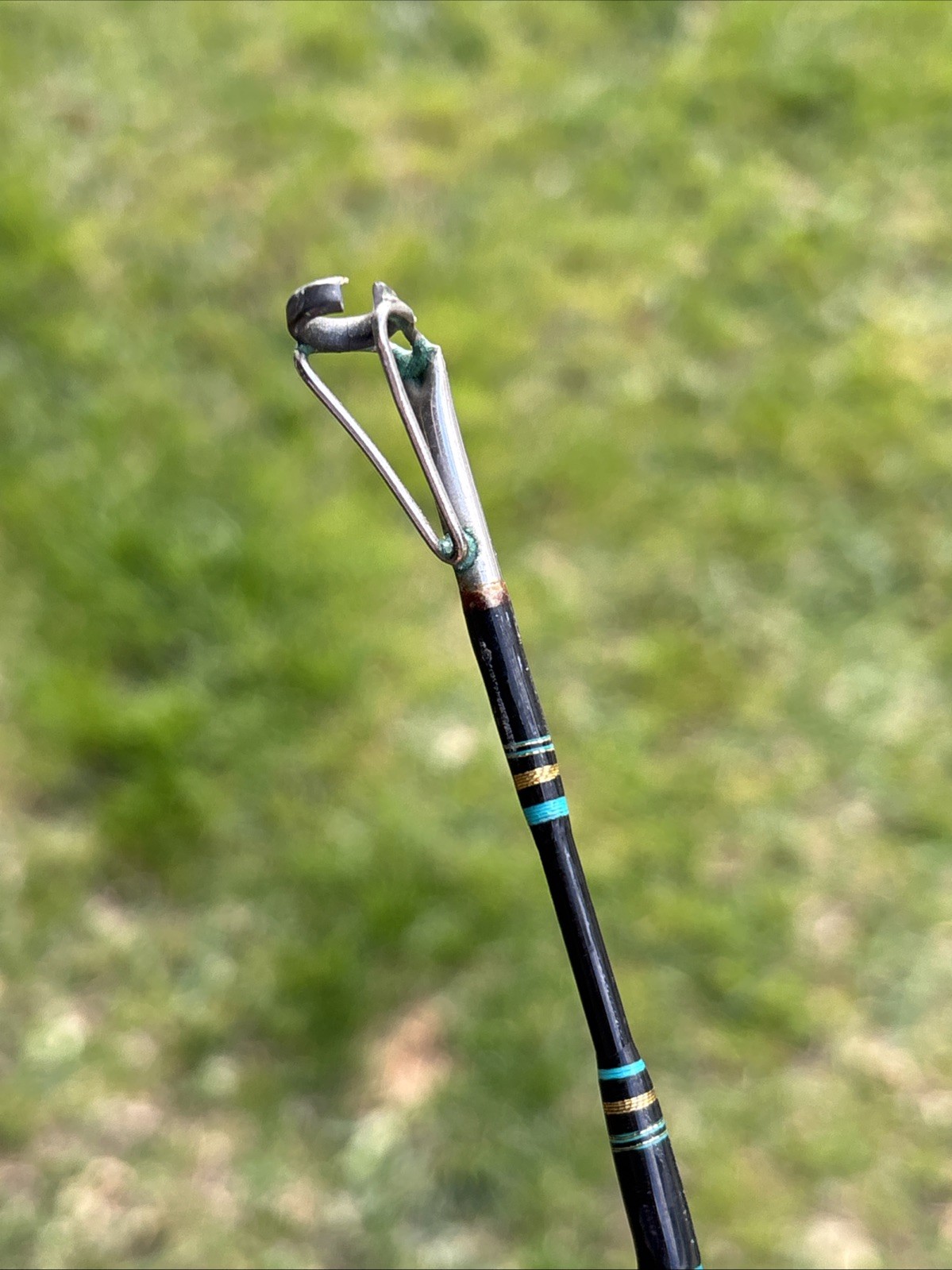 Calstar Grafighter 870L 7’ 15-30LB 1-Piece Fishing Rod USA READ 2 DAMAGED GUIDES