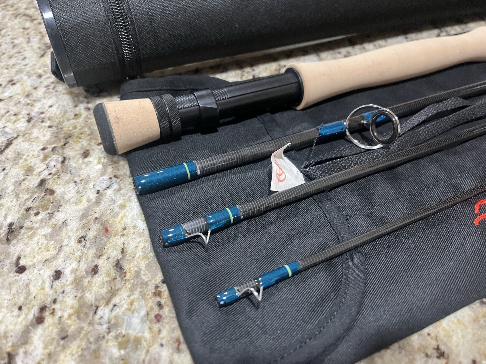 Scott Tidal 9′ 7wt Fly Fishing Rod w/ Tube and Sock