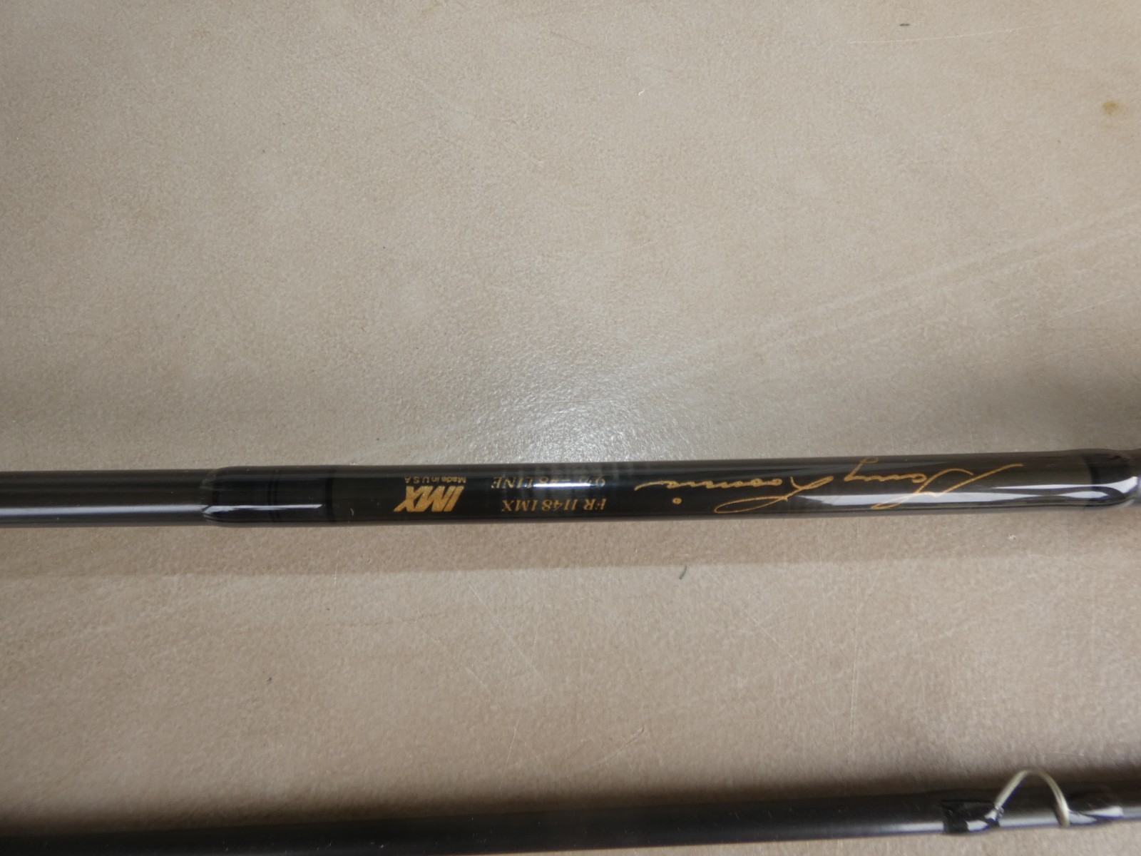 Rare Vintage Gary Loomis Signed IMX Fly Fishing Rod 9 1/2 Ft #8 Line MINT