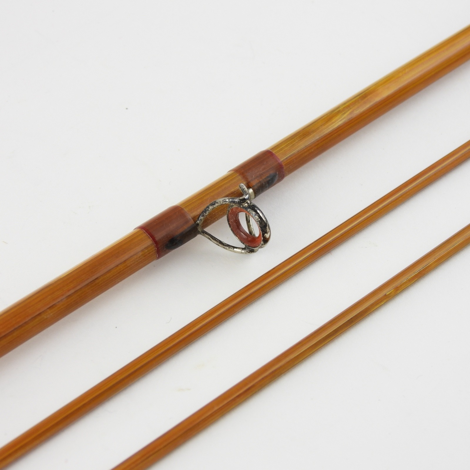 John M. Dann “Oatka Creek Companion” Bamboo Fly Rod. 8’. 4wt. W/ Tube & Sock.