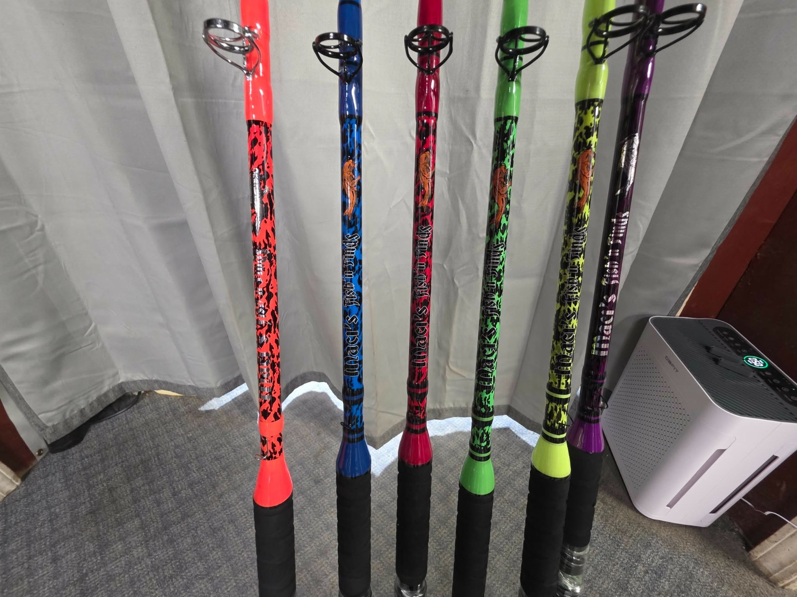 Maci’s Anchor Fishing Rod MH or Heavy 7’6″ Casting w/rod sleeve