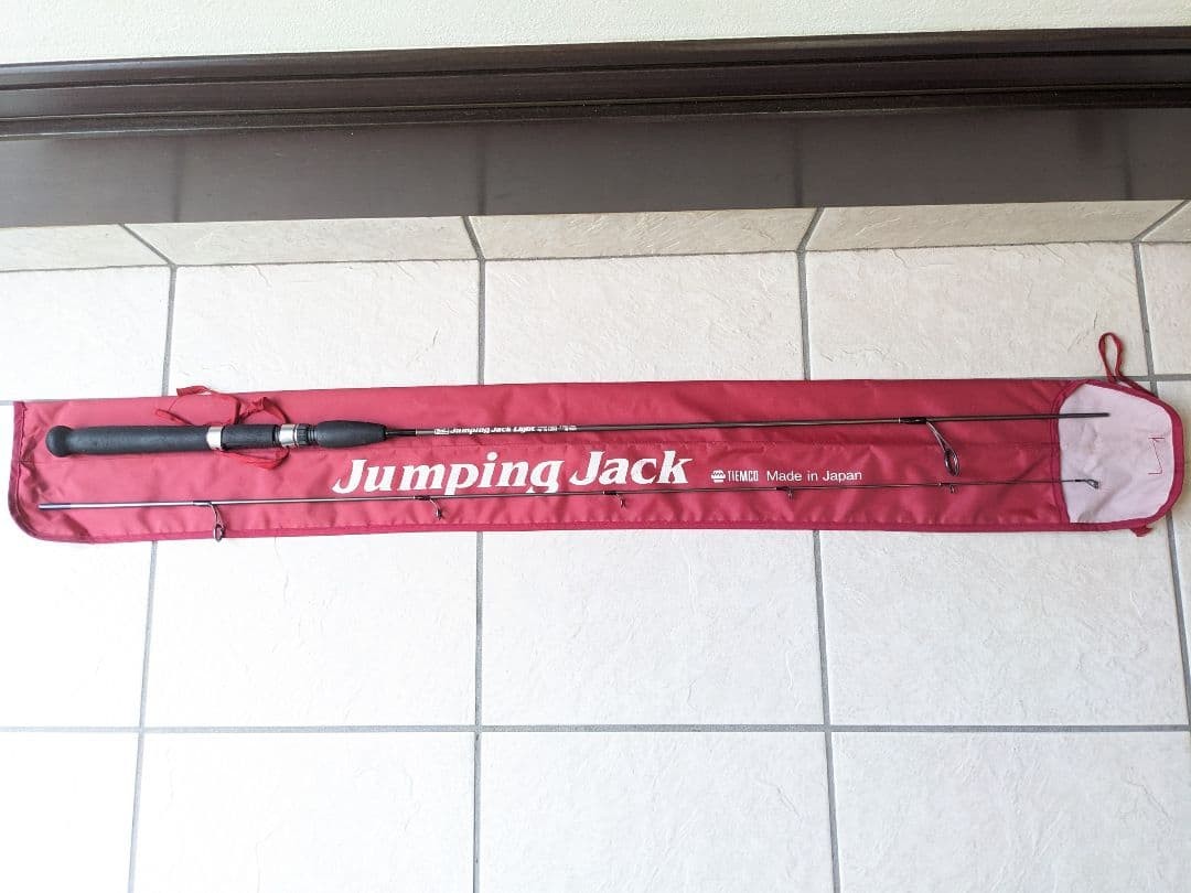 Tiemco BOIL Jumping Jack Light JJ602 Rod 3-8lb Lure 2-7g Used