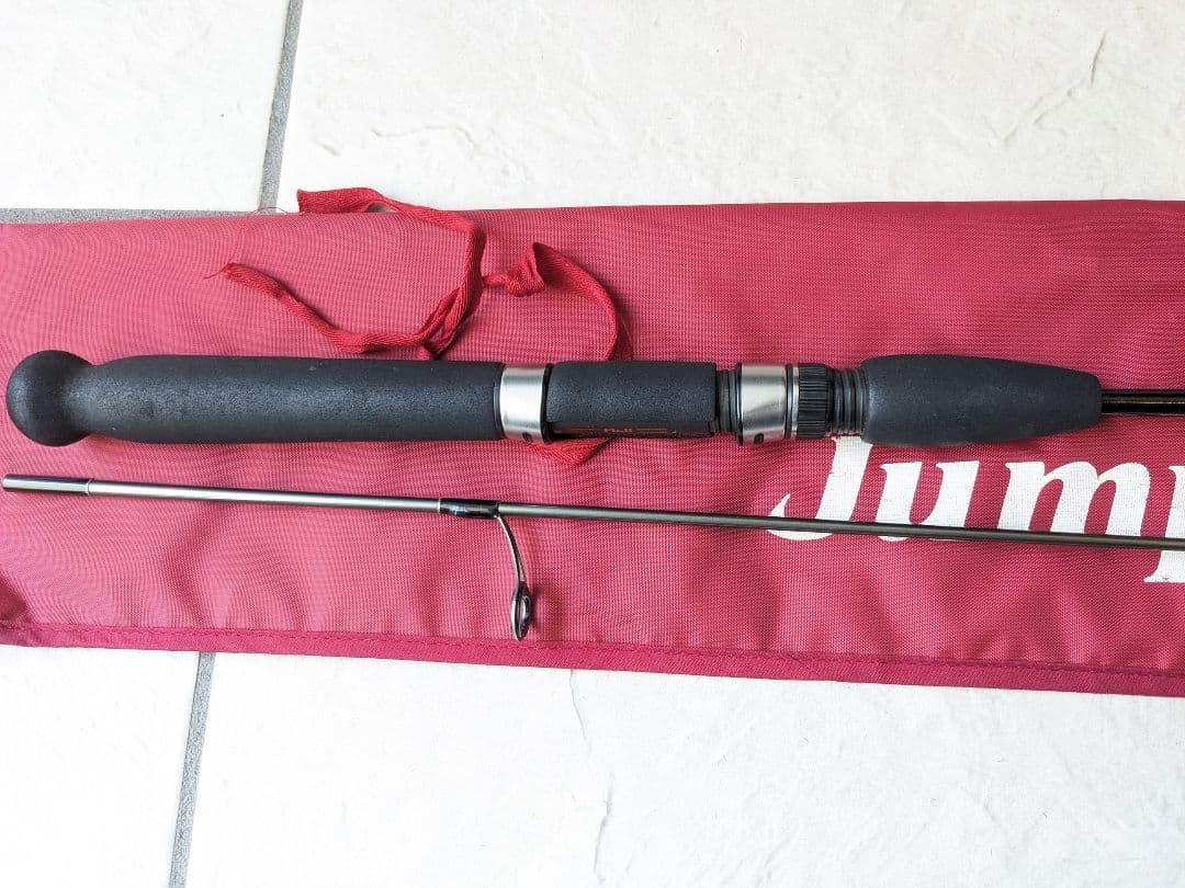 Tiemco BOIL Jumping Jack Light JJ602 Rod 3-8lb Lure 2-7g Used