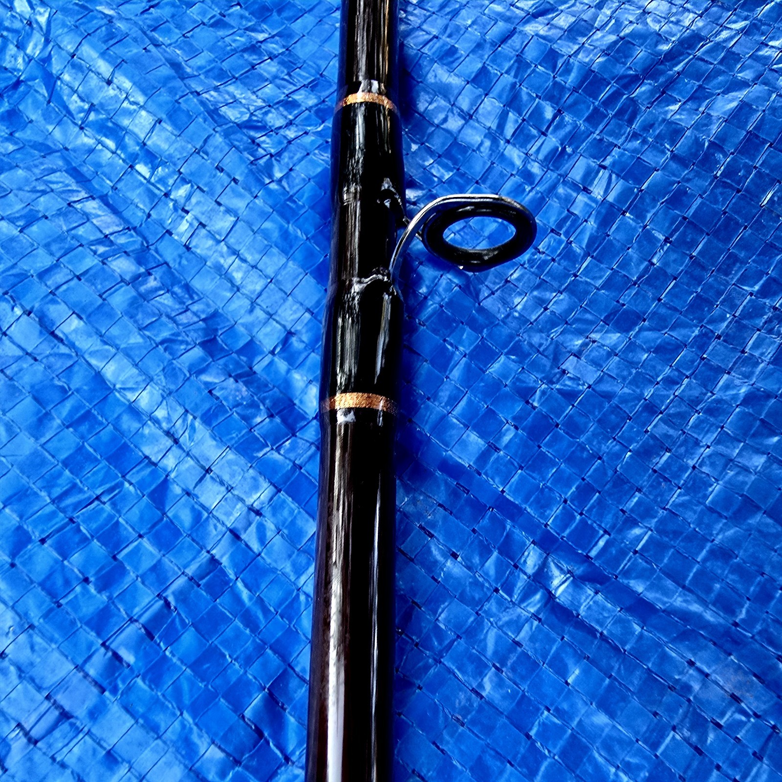 Thunder Bay Fishing Rod. 7’6″ Medium/Moderate-fast Baitcaster. Fiberglass Rod!