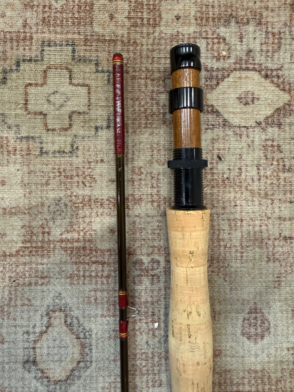 sage graphite III 390 RPL fly rod custom build