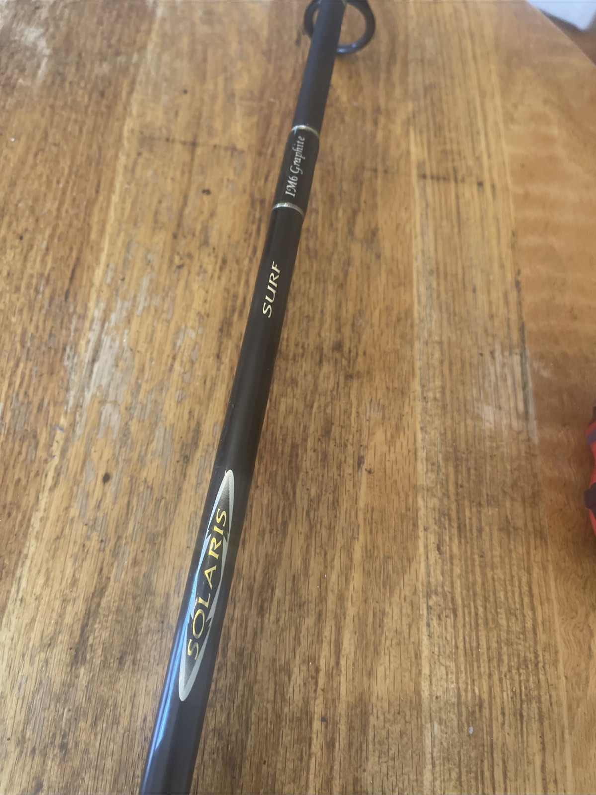 okuma solaris SS-S-801M-1 8’ 1 Pc 10-20lb 2-6 Oz Spinning Rod Surf IM6 Graphite
