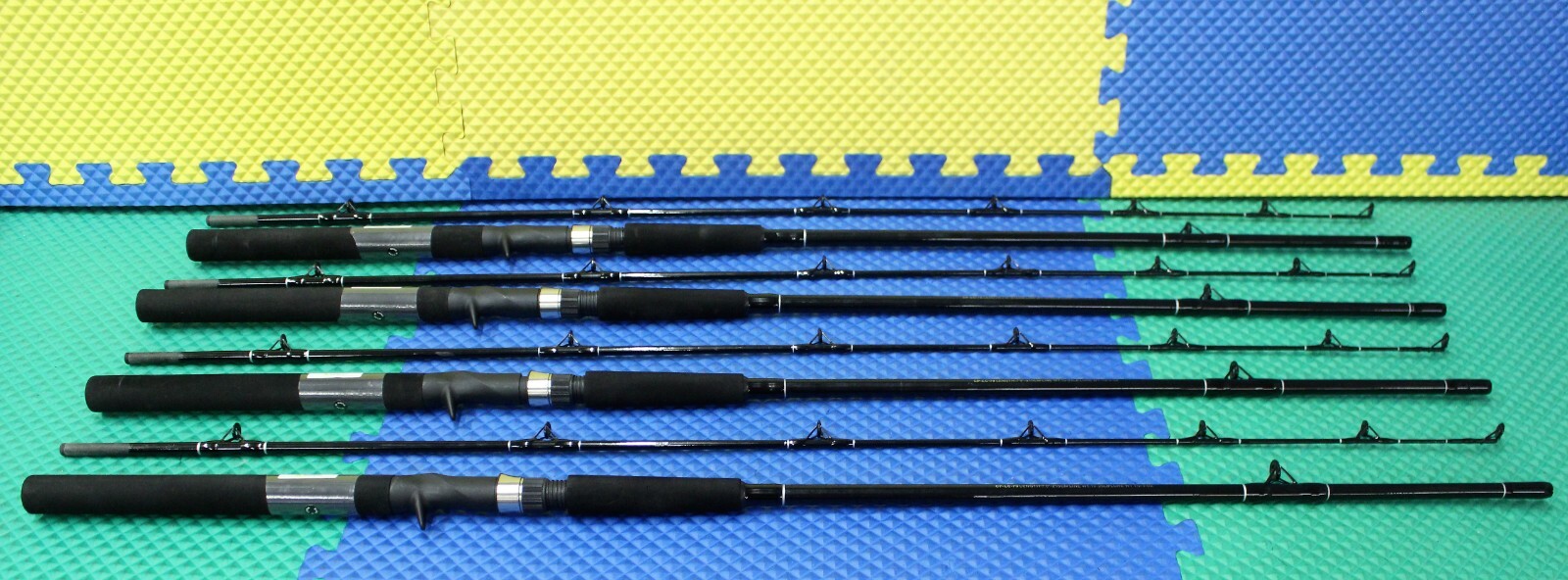 Okuma Black Classic Pro 7′ 0″ Lead Core Trolling Rod CP-LC-70 4-Pack!