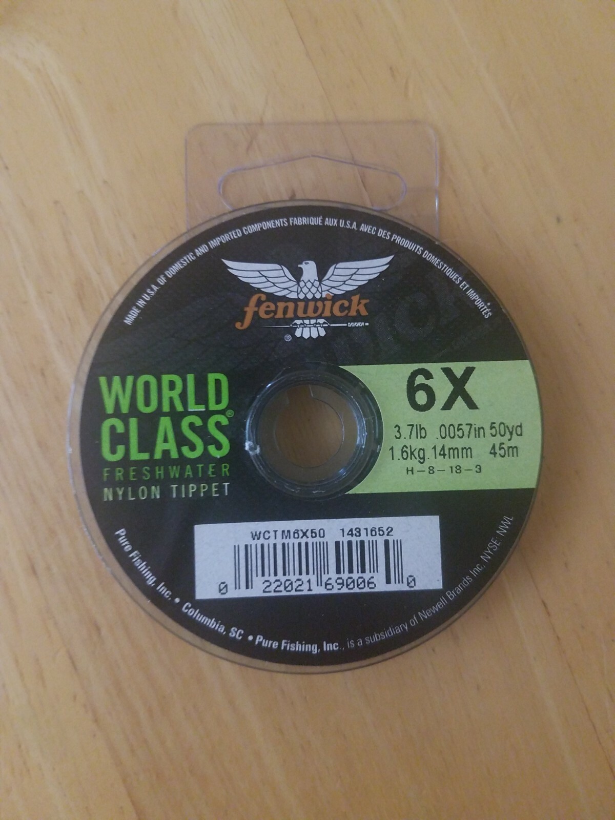 Fenwick World Class 6X 3.7lb .0057in 50yd Fishing