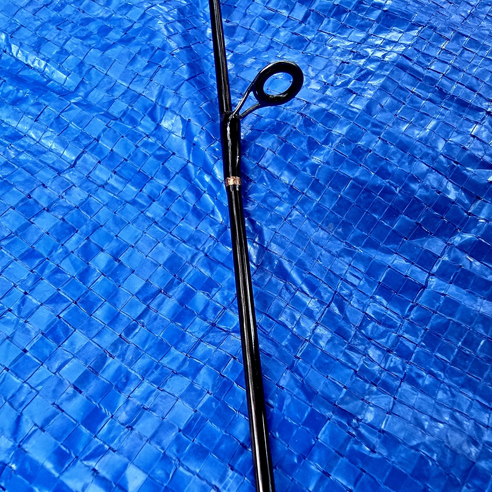 Thunder Bay Fishing Rod. 7’6″ Medium/Moderate-fast Baitcaster. Fiberglass Rod!