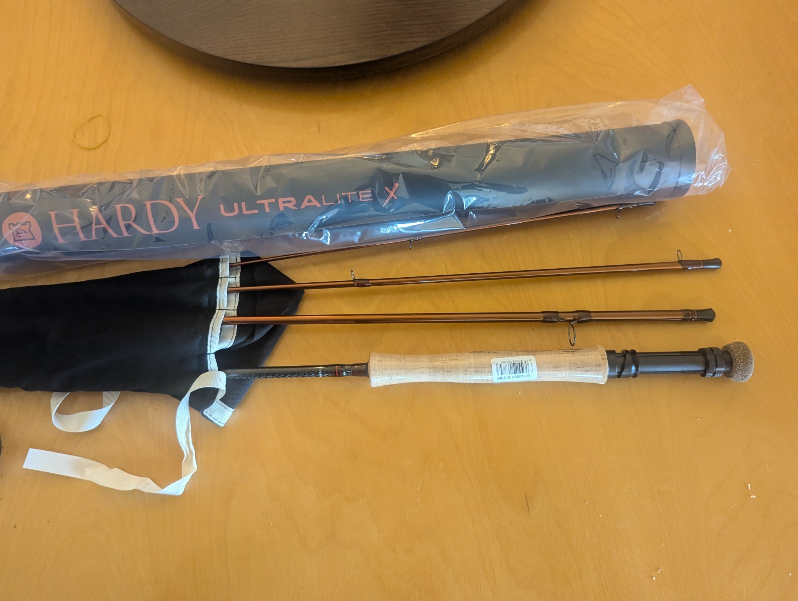 Hardy Ultralite X 9′ 8 weight Fly Rod NEW!