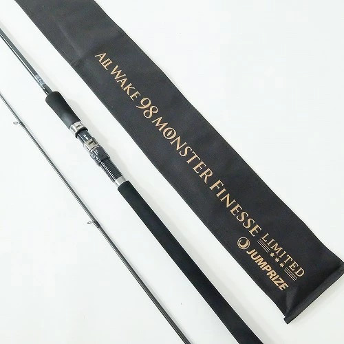 JUMPRIZE Saltwater Spinning Rod 2.95ft (11.6in) Used, 2-Piece, Fishing Gear