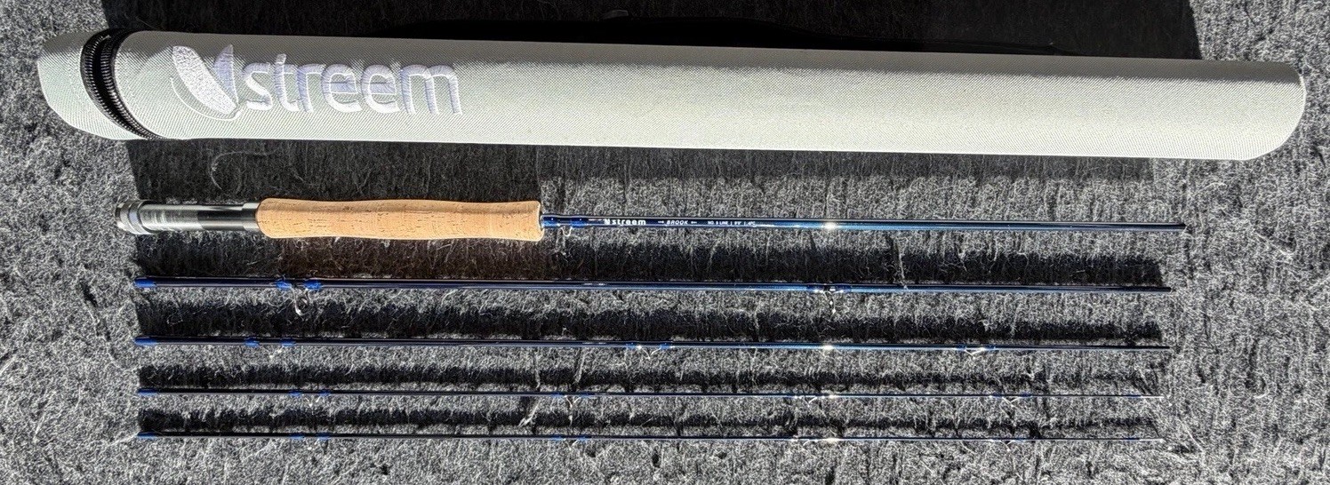Stream Outdoors Brook 9’ 5wt 4 Piece Fly Rod W/ Extra Tip Section