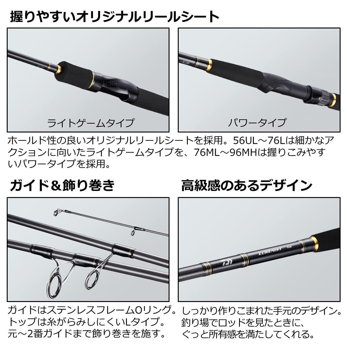 Daiwa All-Purpose Trout Fishing Rod 1.83m 2pc Ultra-Light Used