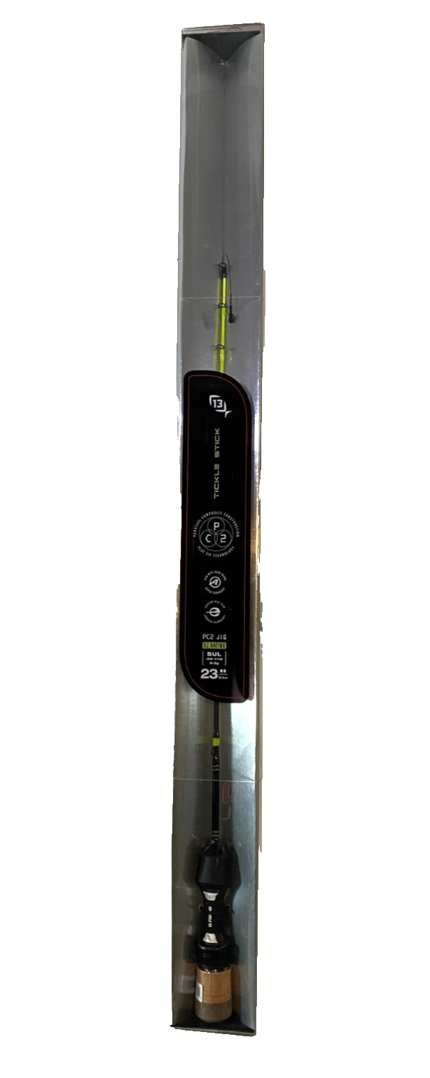 New 13 Fishing Tickle Stick Gen 3 Ice Fishing Rods – 23” UL TS3-23SUL