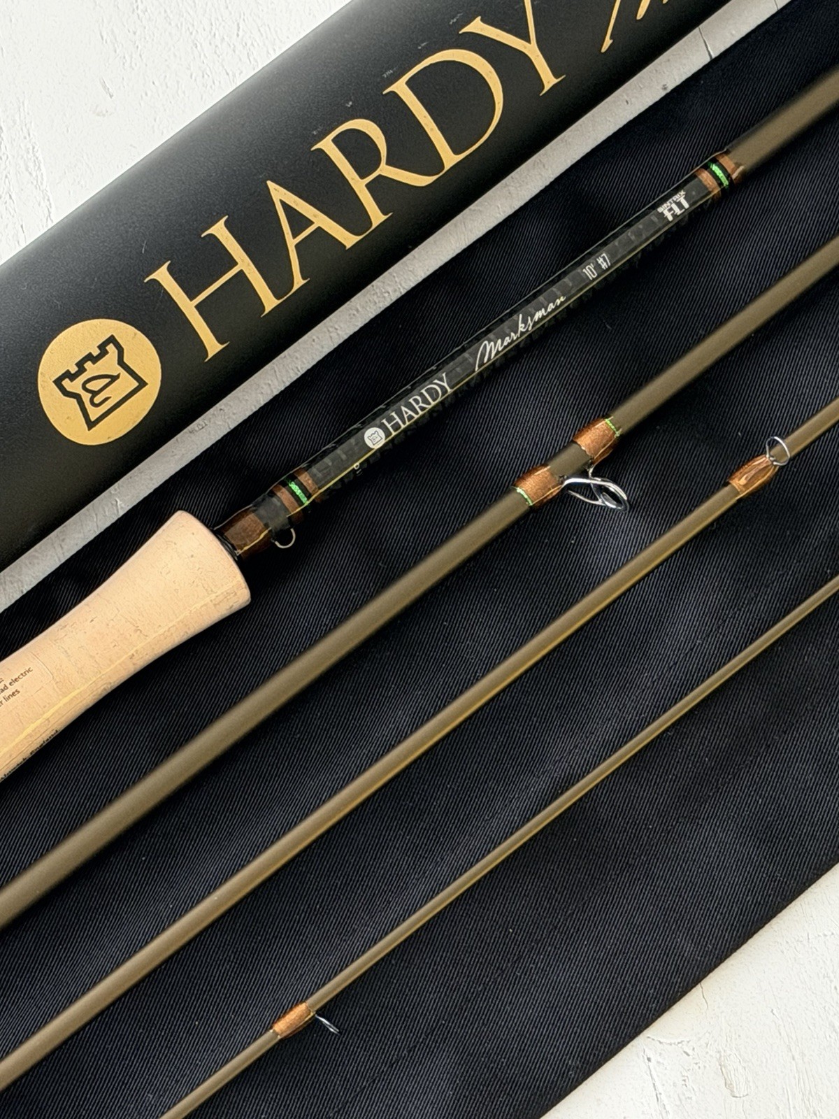 **BEAUTIFUL** 🔥NEW HARDY MARKSMAN 7wt. 9’Ft Fly Rod!! 🔥~LEGENDARY~🔥