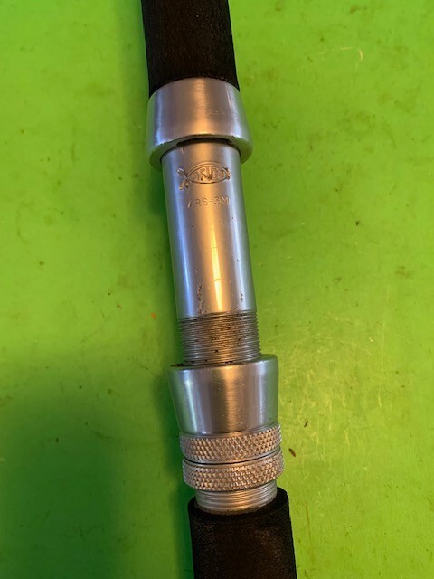 CUSTOM BUILT CALSTAR T6455XXH 5 FOOT 2 INCH 50 TO 120 POUND RATED FISHING ROD