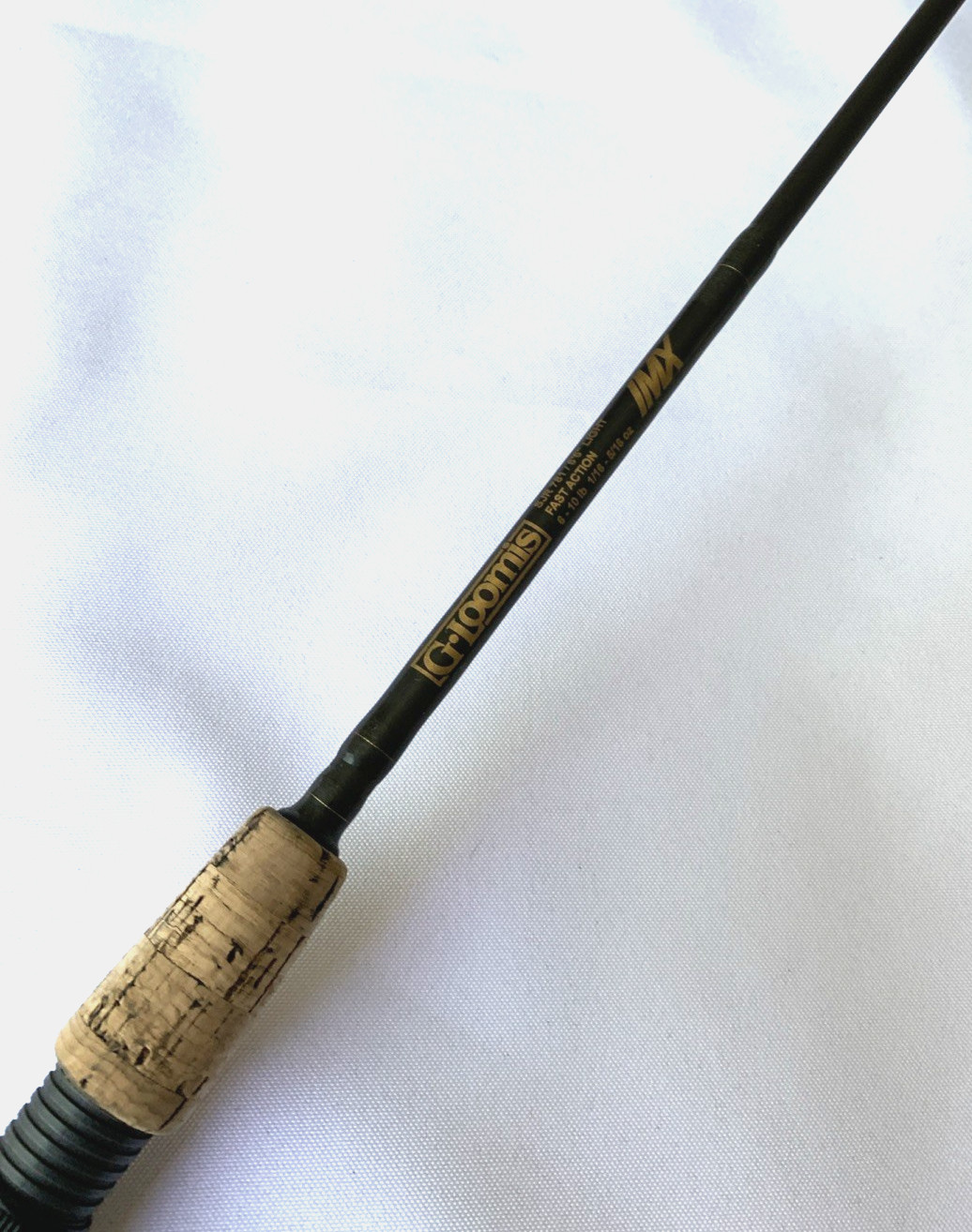 G. Loomis SJR781/6’6” IMX Light Fast Action 6-10Lb Graphite Spinning Fishing Rod