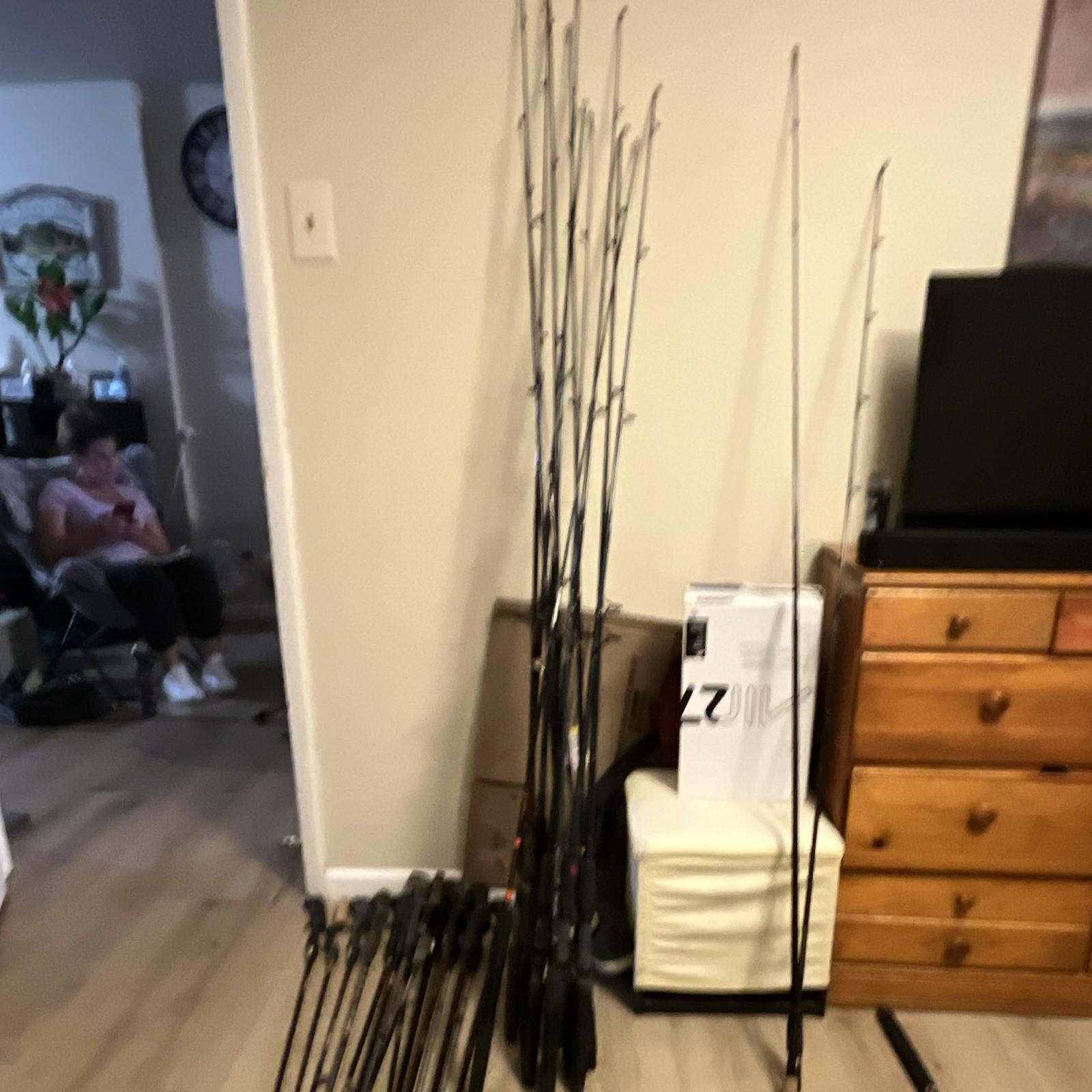 Fish Jerker Wrangler AT 437 Casting Rod 4ft 8in Med Fast Graphite 8lb Blk set40