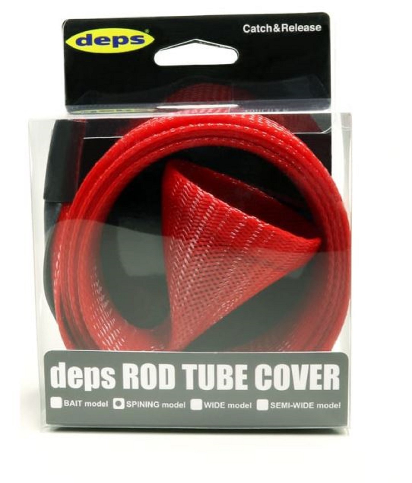 Deps Rod Tube Cover Spinning 1600 X 55mm Model Red (4432)